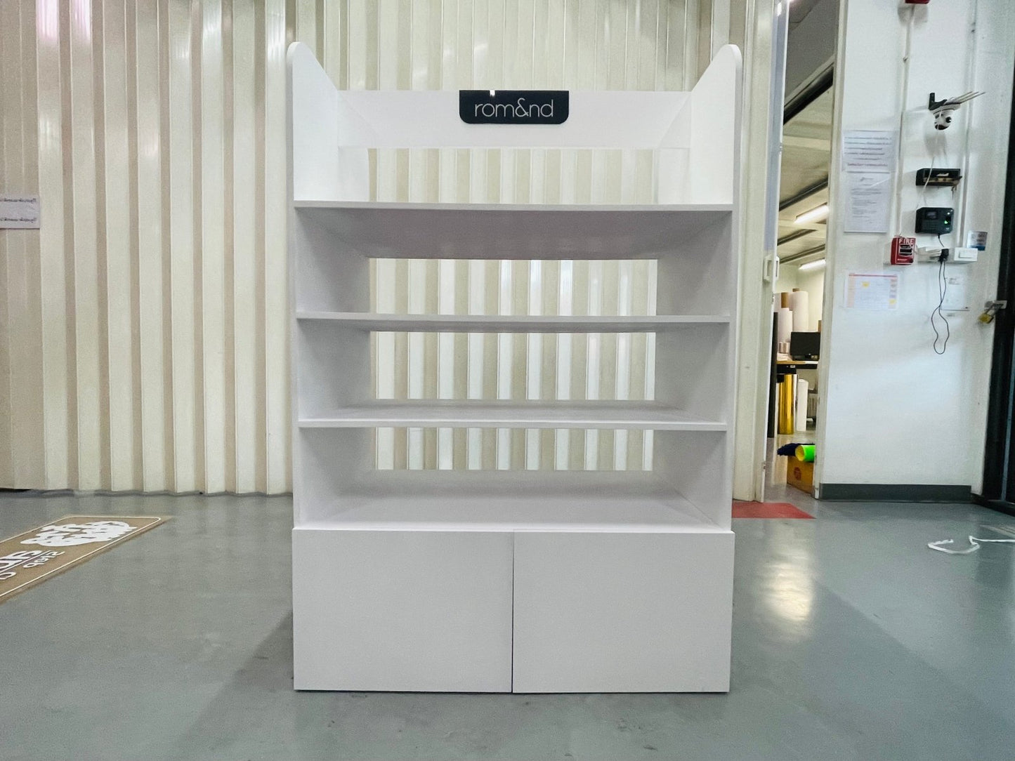 Display, product shelf, Plaswood