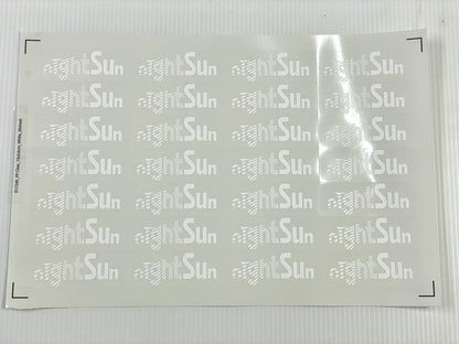 Clear stickers, clear product label stickers 