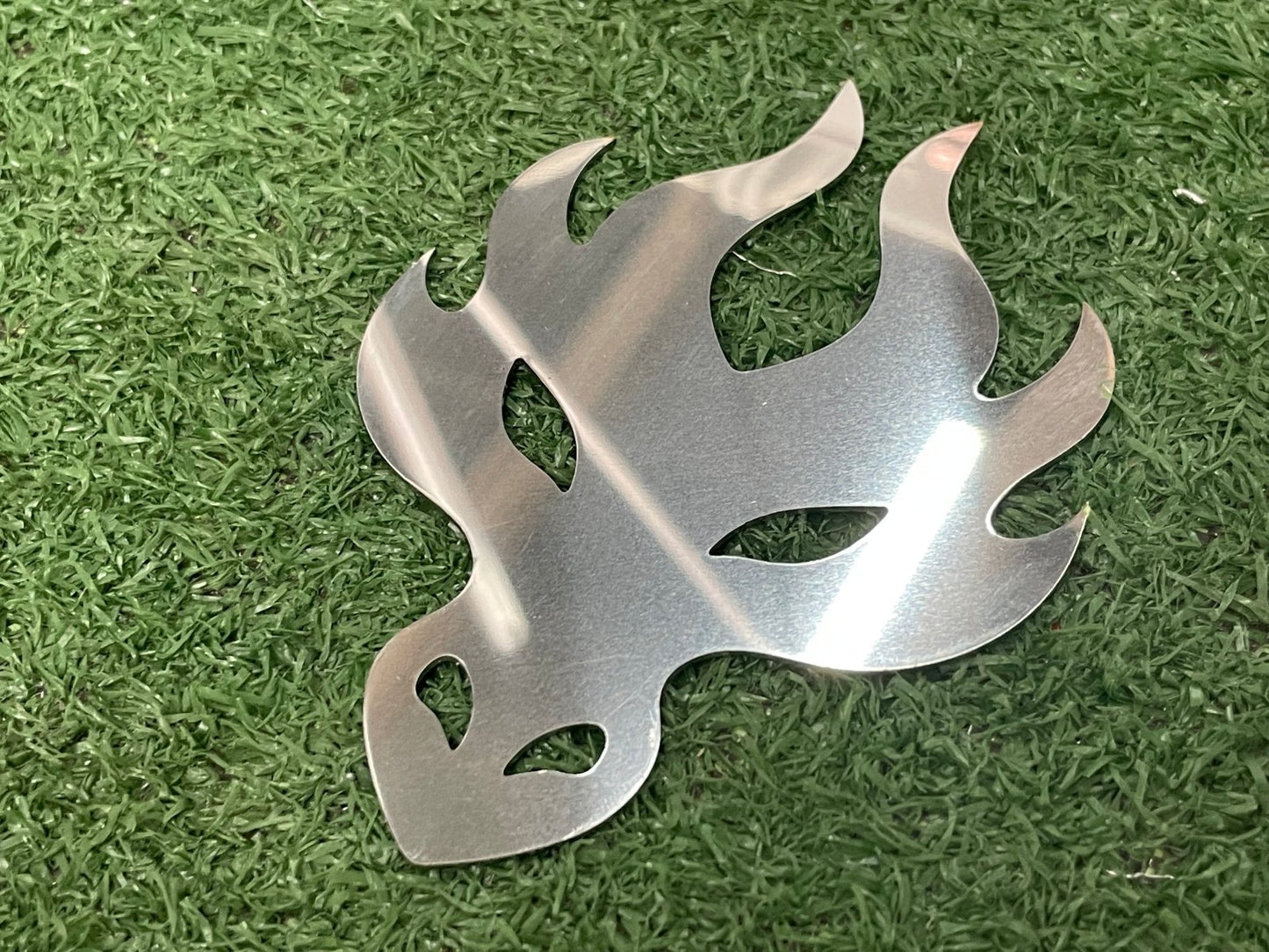 Emblem, stainless steel, UV printing 