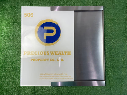 stainless steel frame, stainless steel sign frame