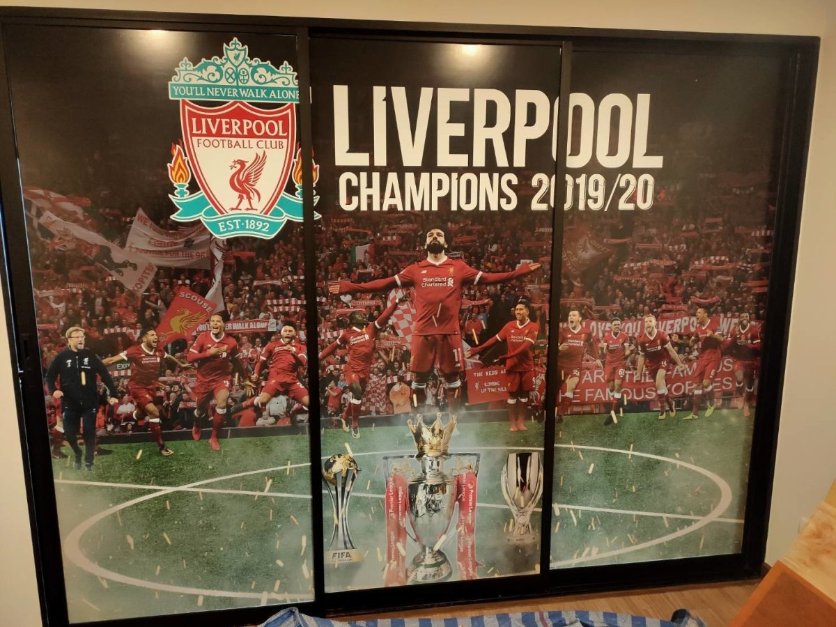 ป้าย ลิเวอร์พูล สติ๊กเกอร์ Liverpool - Octopus Media Solutions